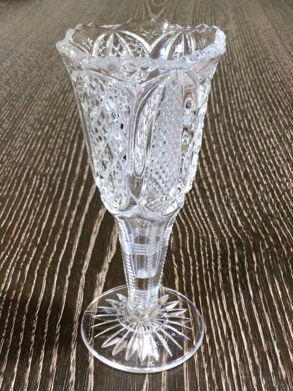 Antique EAPG McKee Glass Jubilee Pattern Clear Pressed Glass Late 19th Century
